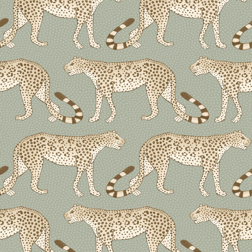 Leopard Walk Wallpaper