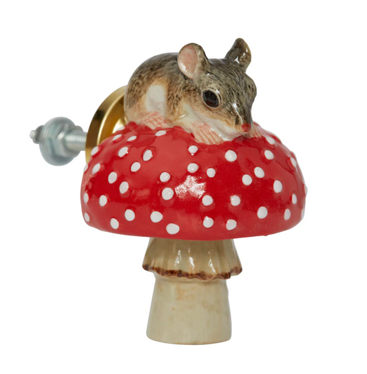 Woodland Mouse Door Pull